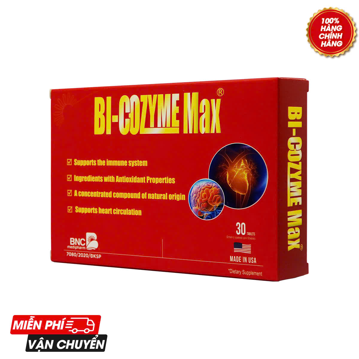 Bi-Cozyme Max - Xua tan nỗi lo huyết áp, tim mạch, đột quỵ