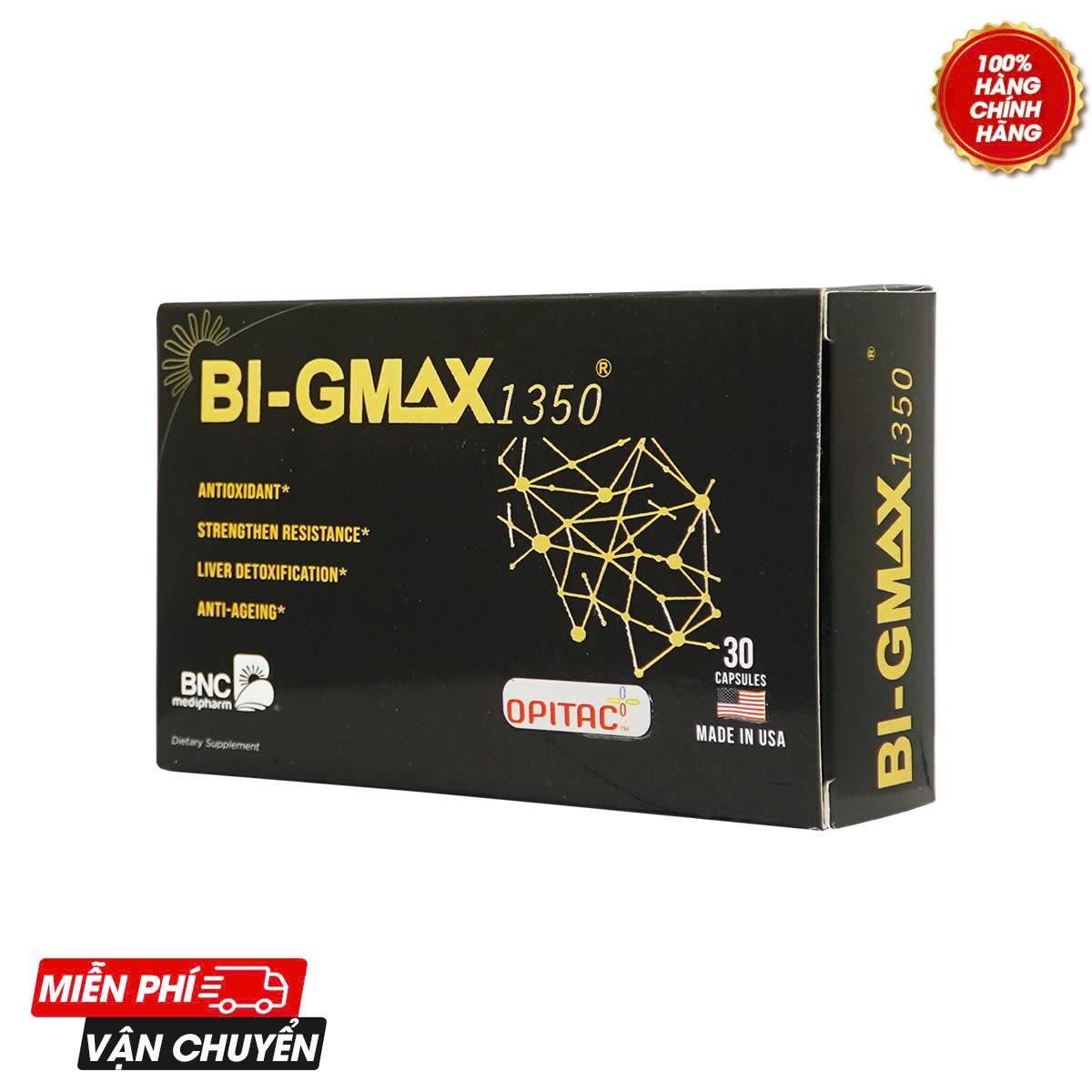 Bi-Gmax 1350 - Làm đẹp chống lão hóa, bảo vệ gan