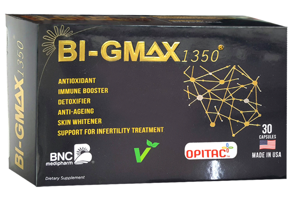 TPCN: Bi-Gmax 1350 - Chống lão hóa, trắng da, giải độc, bảo vệ gan