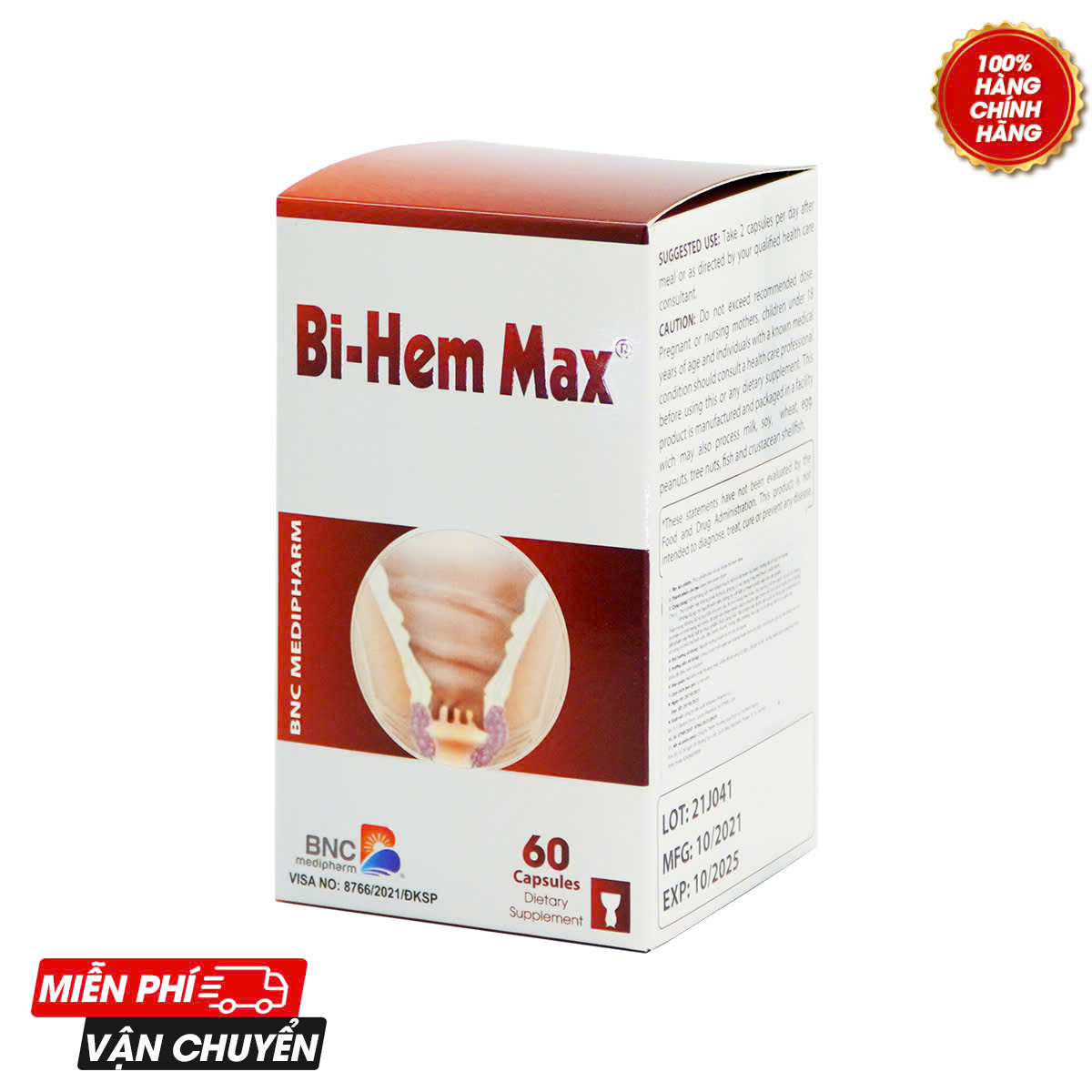 Bi-Hem Max - Giải pháp cho người bị trĩ nội, trĩ ngoại