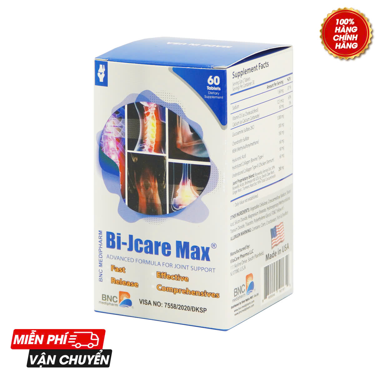 Bi-Jcare Max - Giải pháp tổng thể cho bệnh lý xương khớp