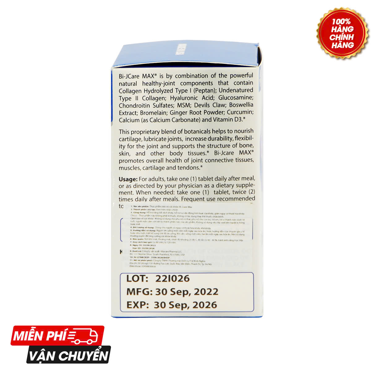 Bi-Jcare Max - Giải pháp tổng thể cho bệnh lý xương khớp