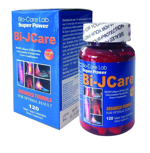 TPCN: Bi-Jcare - Bổ Xương Khớp, Tăng Cường Sức Khỏe Xương Khớp - Lọ 120 viên