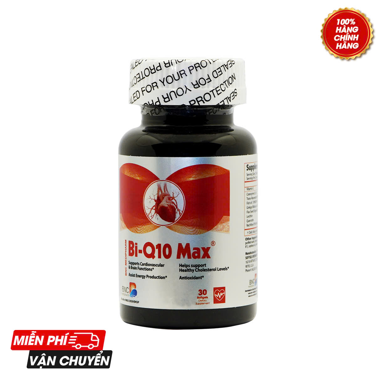 Bi-Q10 Max - Tăng cường sức khỏe tim mạch