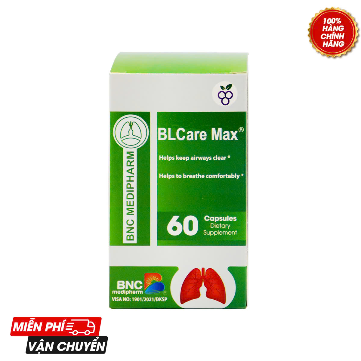 BLcare Max - Giải pháp cho người bệnh phổi
