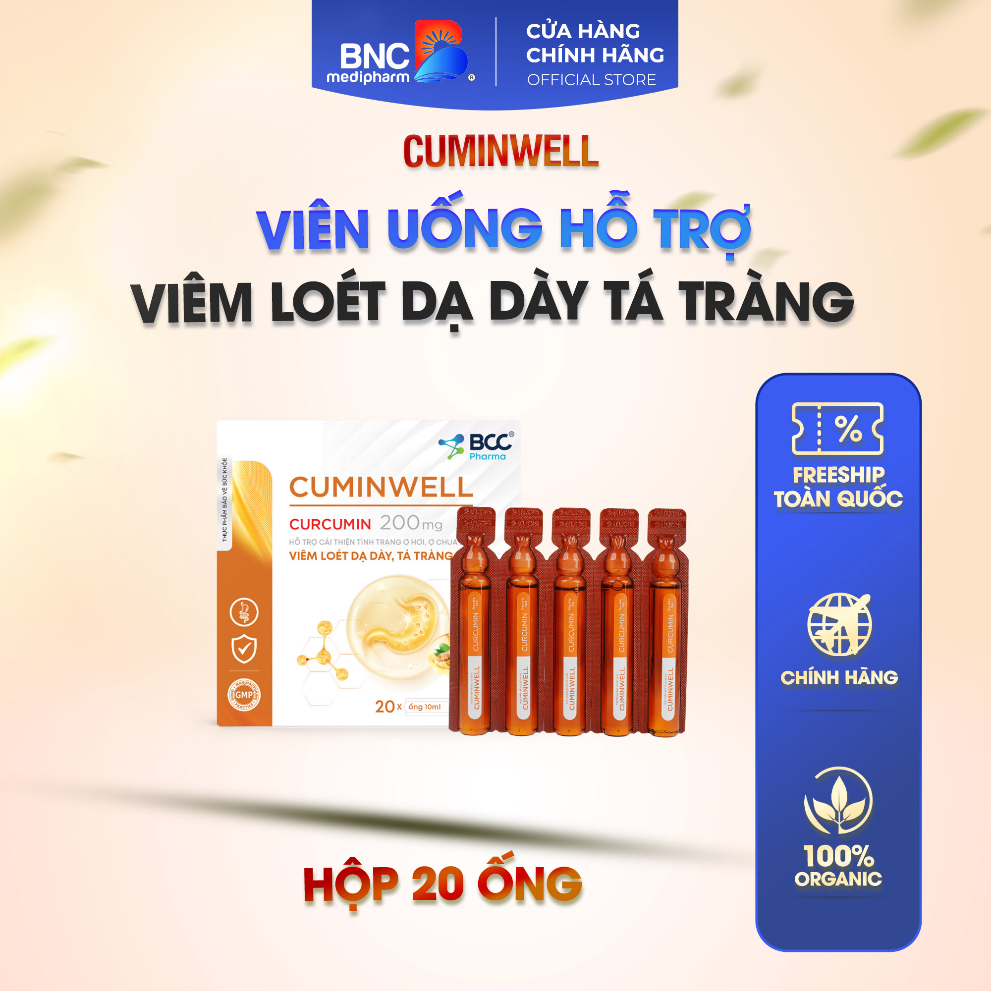CUMINWELL - Giúp tăng cường sức đề kháng, bảo vệ cơ thể khỏi các tác nhân gây hại từ bên ngoài.