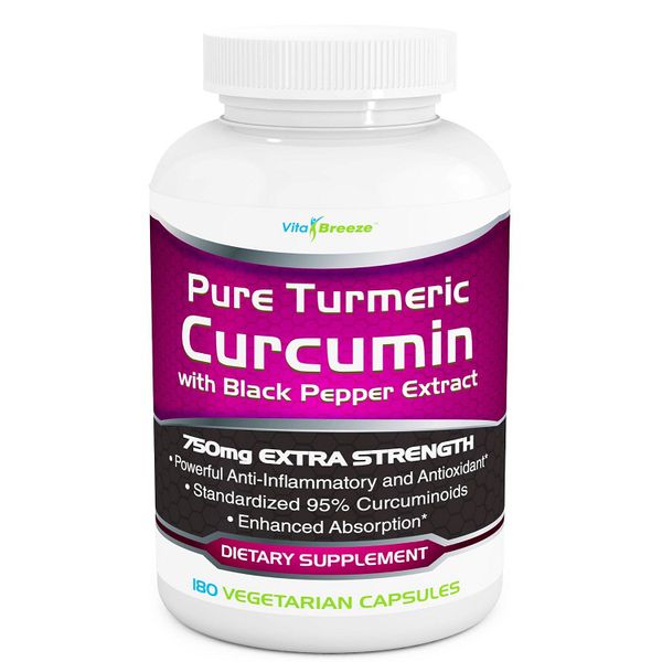 Curcumin Complex của Mỹ 750 mg tăng cường miễn dịch, ngừa ung thư