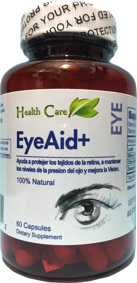 Thực phẩm chức năng bổ mắt EyeAid+ của mỹ - lọ 60 viên