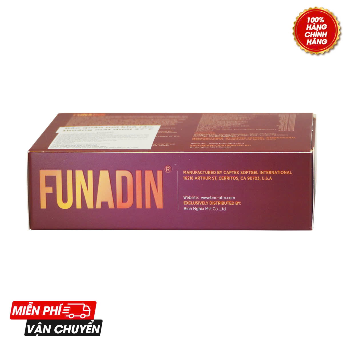 Funadin - Khử độc gan, tăng cường chức năng gan, thanh lọc cơ thể