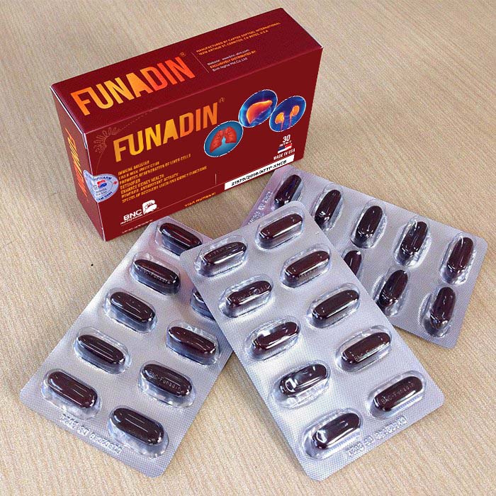 Funadin - Khử độc gan, tăng cường chức năng gan, thanh lọc cơ thể