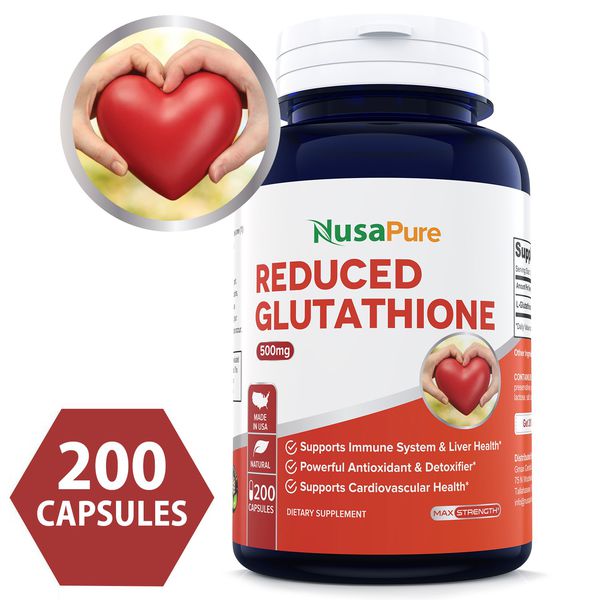 Glutathione 500mg - Chính hãng NusaPure – Mỹ