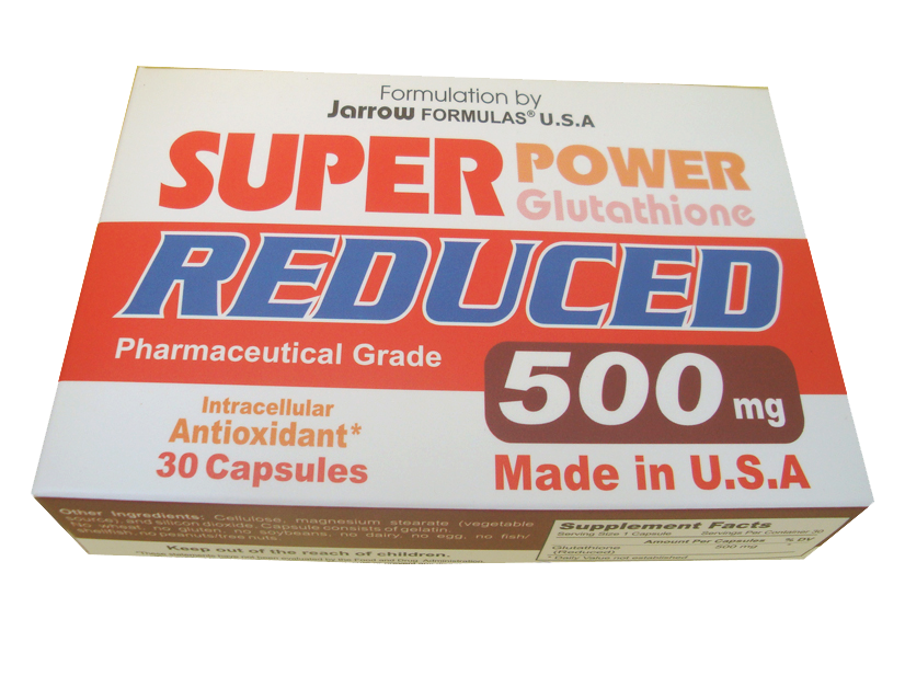TPCN: Super Power Glutathione Reduced 500 - Khử độc gan , chống oxy hóa