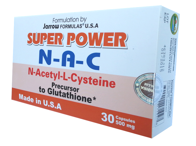 TPCN: Super Power NAC - Bổ gan, giải độc gan, tăng cường miễn dịch
