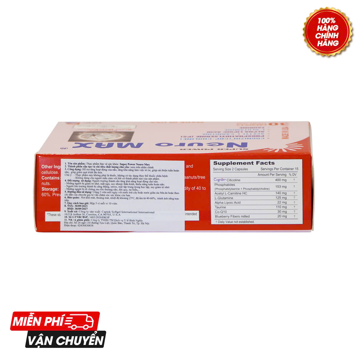 Super Power Neuro Max - Bổ não, tăng cường trí nhớ