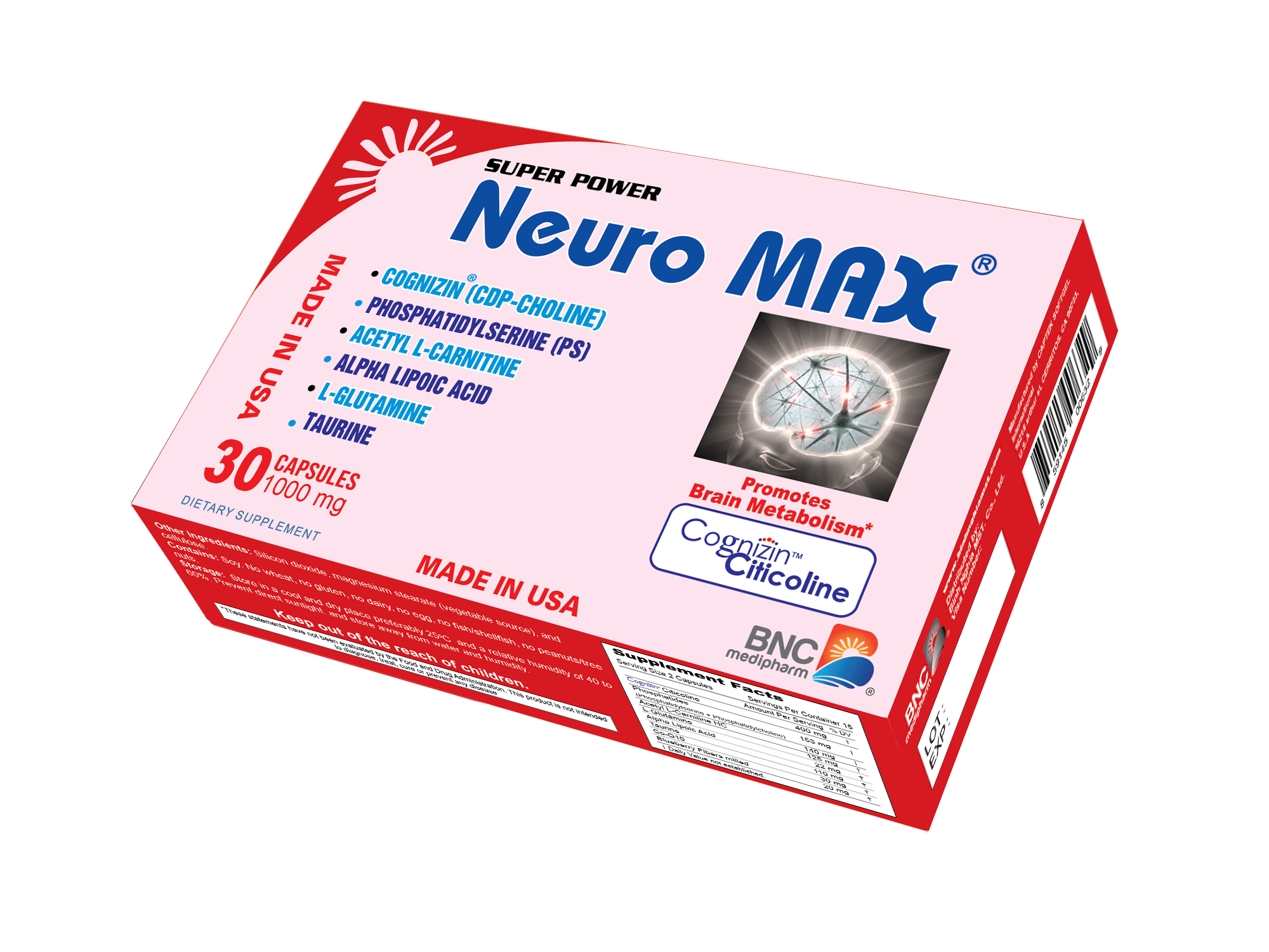 Super Power Neuro Max - Bổ não, tăng cường trí nhớ