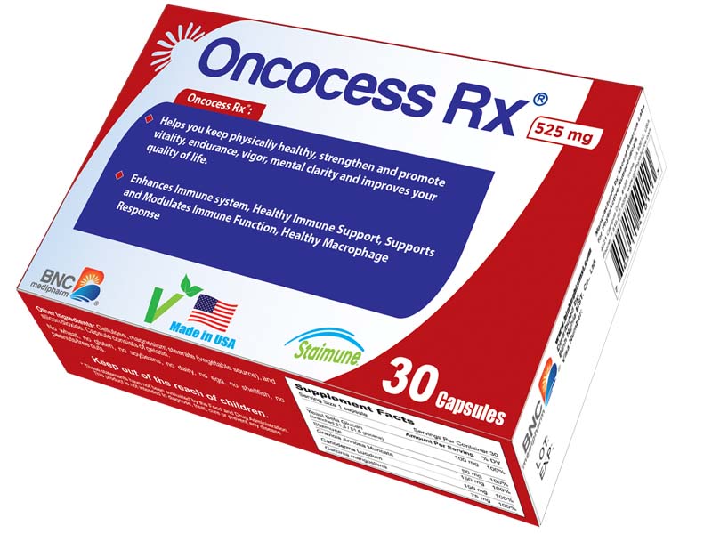 Oncocess Rx - Tăng cường sức khỏe, nâng cao sức đề kháng