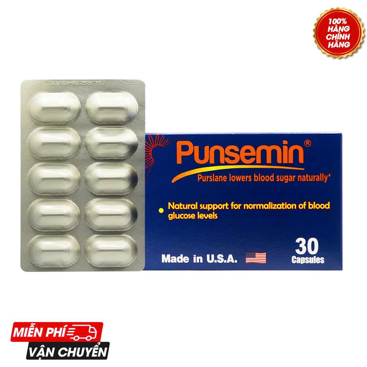 Punsemin - Xua tan nỗi lo bệnh lý tiểu đường