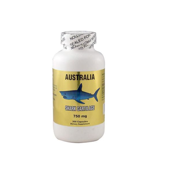 Sụn cá mập của mỹ Shark Cartilage 750 mg lọ 300 Viên