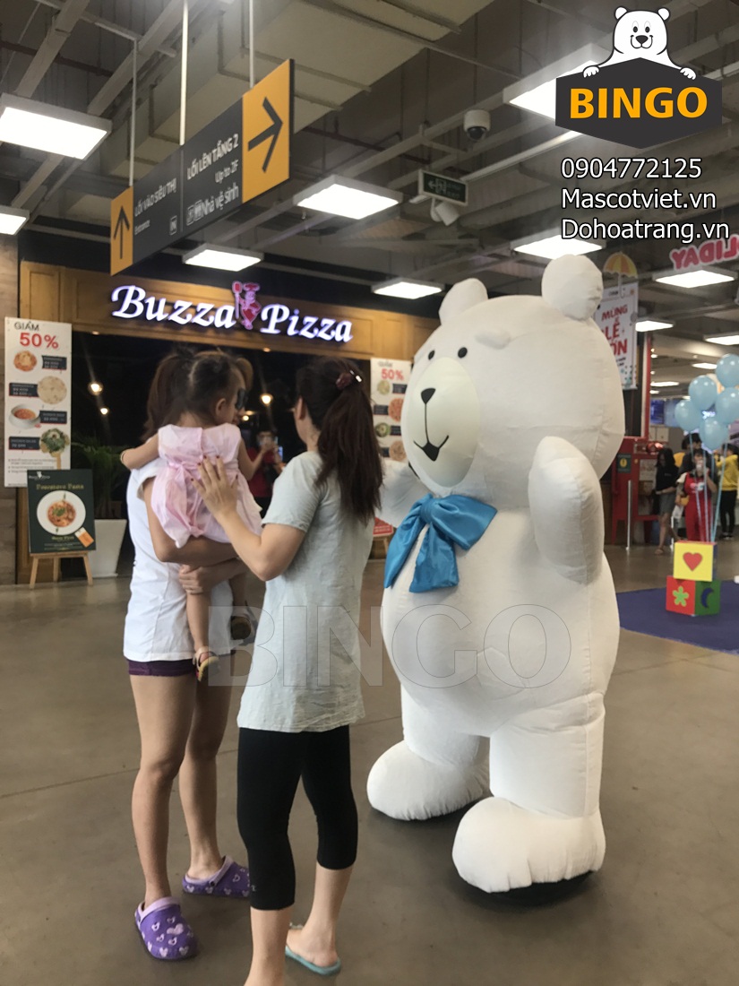 Mascot hơi- ý tưởng sáng tạo không nên bỏ qua khi làm thương hiệu