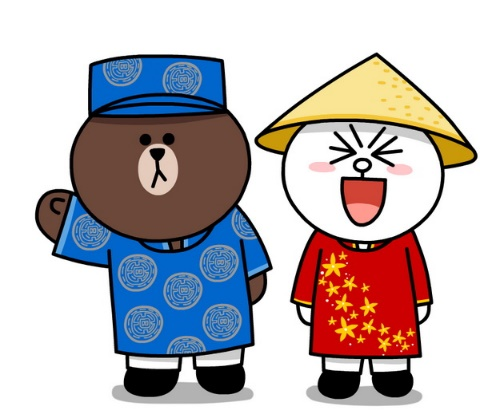 Gấu Brown và thỏ Cony - Cặp đôi siêu hot hiện nay