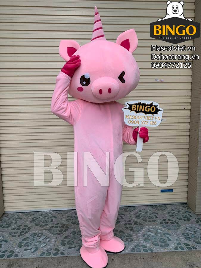 Mascot con heo 08