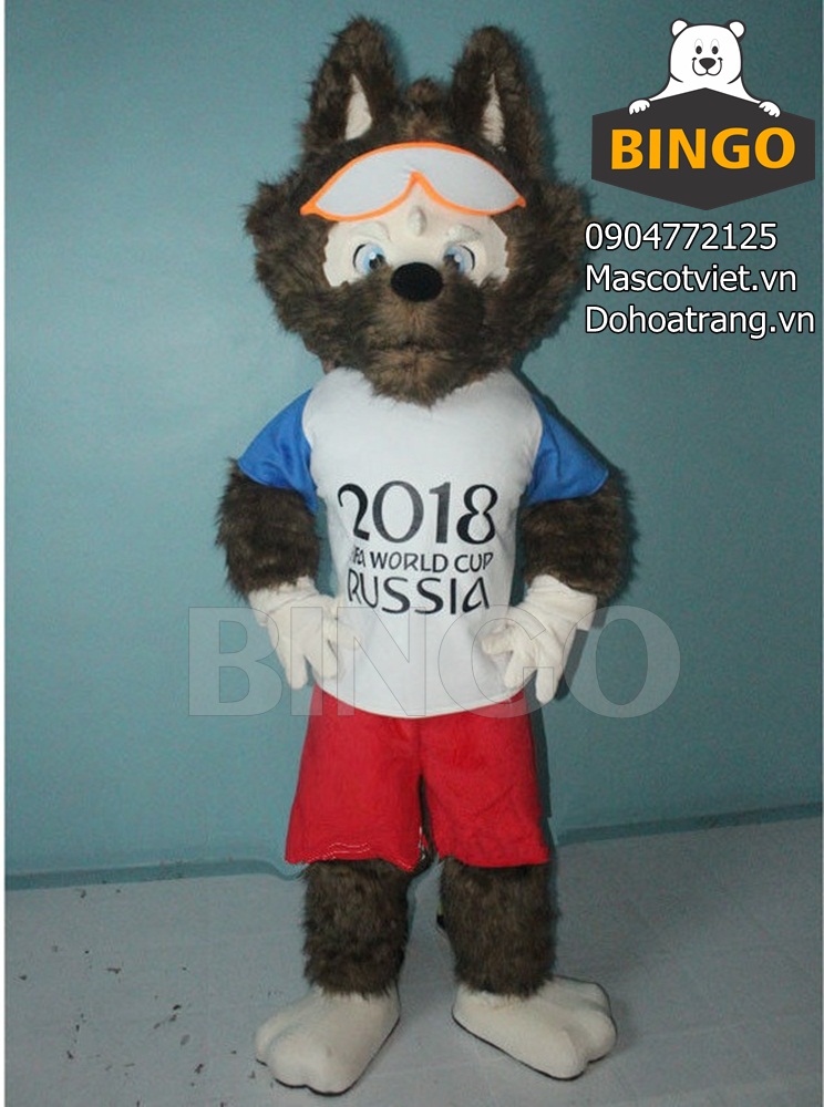 Chú sói Zabivaka mang ý nghĩa gì và tại sao được chọn ?