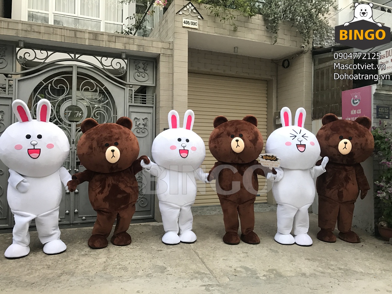 Trào lưu gấu Brown và thỏ Cony