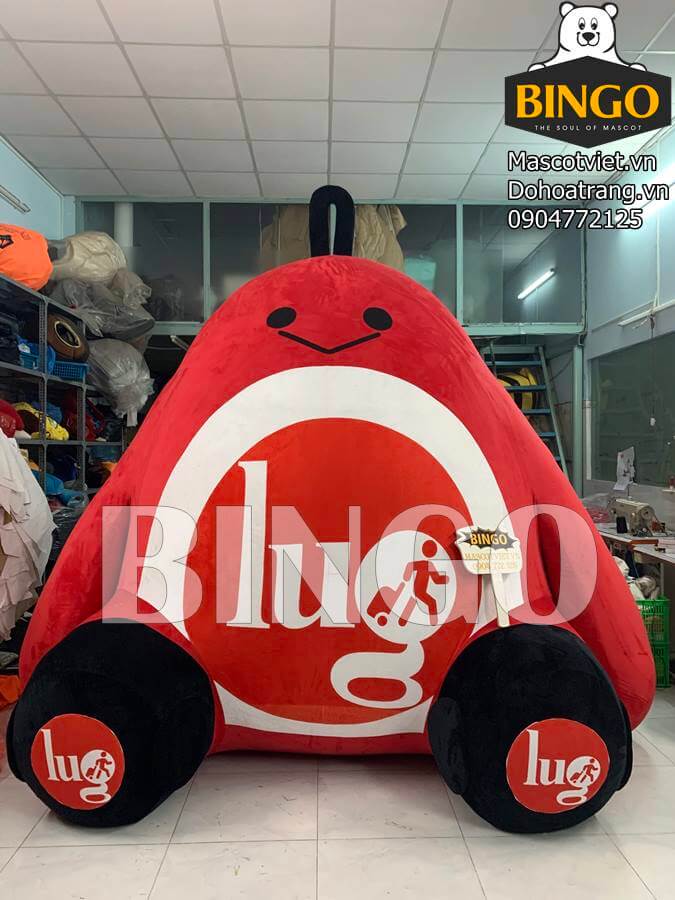 mô hình vali lug khổng lồ