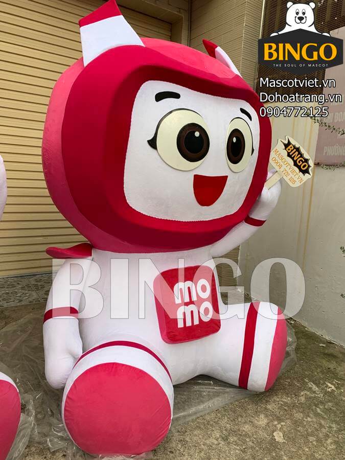thú bông ví momo