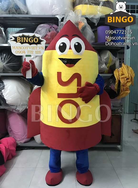Mascot Hỏa Tiển