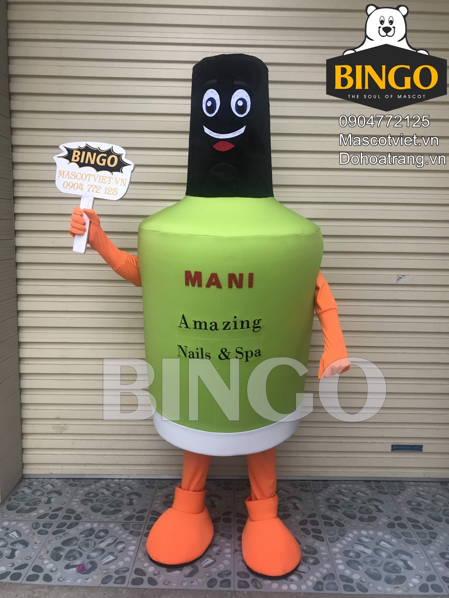 Mascot Lọ Sơn Móng Tay