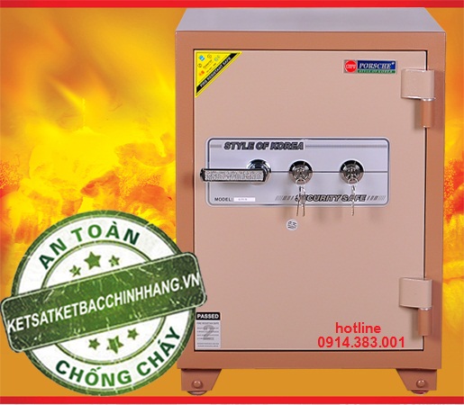 két sắt chống cháy cánh đúc cao cấp office - KS70