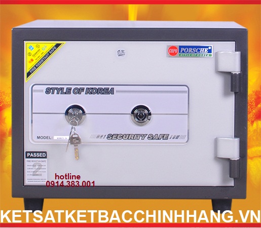 Két Sắt Cánh đúc KS80 N -  xanh Hàn Quốc