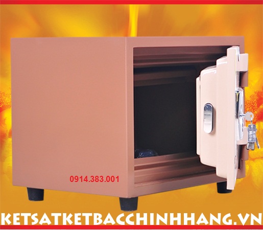 Cánh két sắt Genkin korea KS80 khóa điện tử kiểu vuông