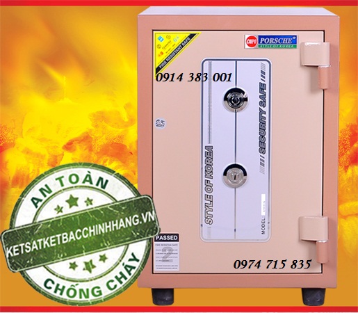 Két sắt cánh đúc PORSCHE KS80 Đ - 2k đồng cao cấp