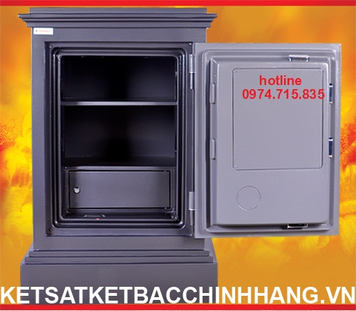 Hệ thống chốt két sắt Hàn Quốc cánh đúc PORSCHE KD54 khóa cơ