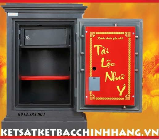 Bên trong Két sắt an toàn KN45 điện tử - Két sắt két bạc chính hãng