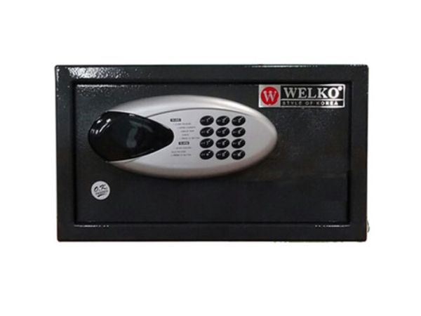 Két Sắt Mini Khách Sạn Nhập Khẩu Welko KSS38 Khóa Điện Tử