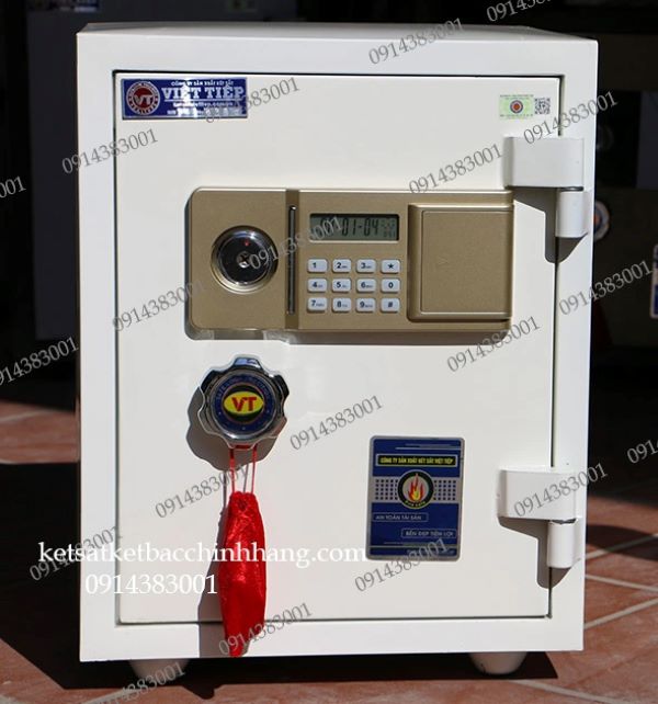 Két sắt Việt Tiệp K54 điện tử (Trắng) thiết kế trang nhã