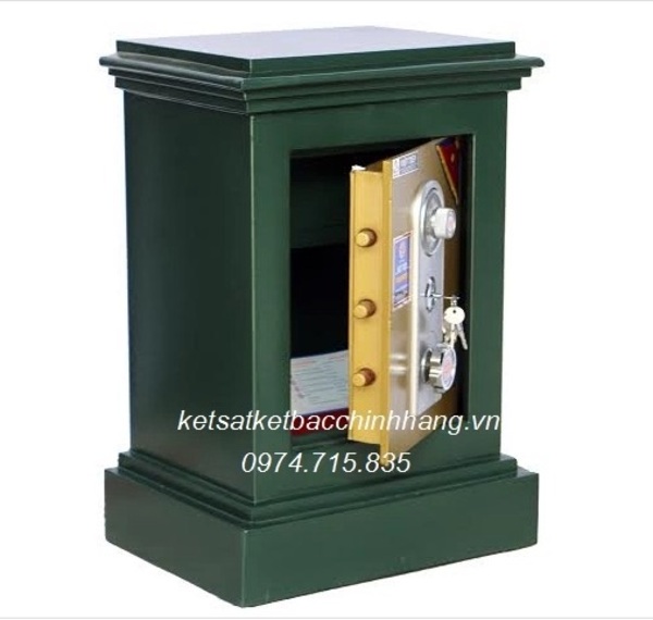 Két sắt được thiết kế từ khoá cơ giúp nâng cao sự an toàn