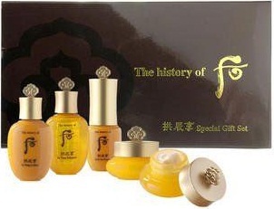 Bộ dưỡng da Whoo Vàng 5 món - Whoo In Yang 5 pieces