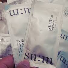 Set 10 gói mặt nạ thải độc sum - SU:M 37 Bright award Bubble - De Mask