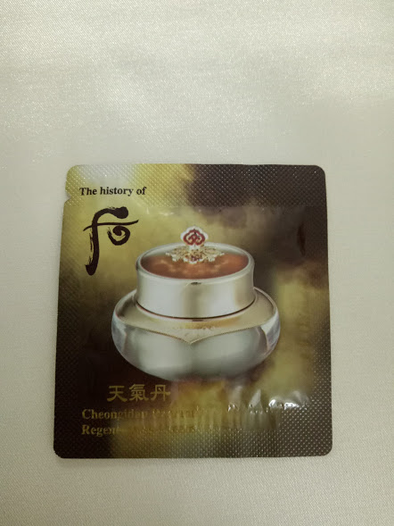 Combo 10 gói Whoo Cheongidan Radiant Regenerating Essence + Cream