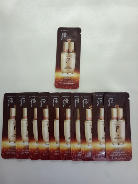 Bichup Self Generating Anti-Aging Essence sample - Tinh chất chống lão hóa tái tạo da (gói)