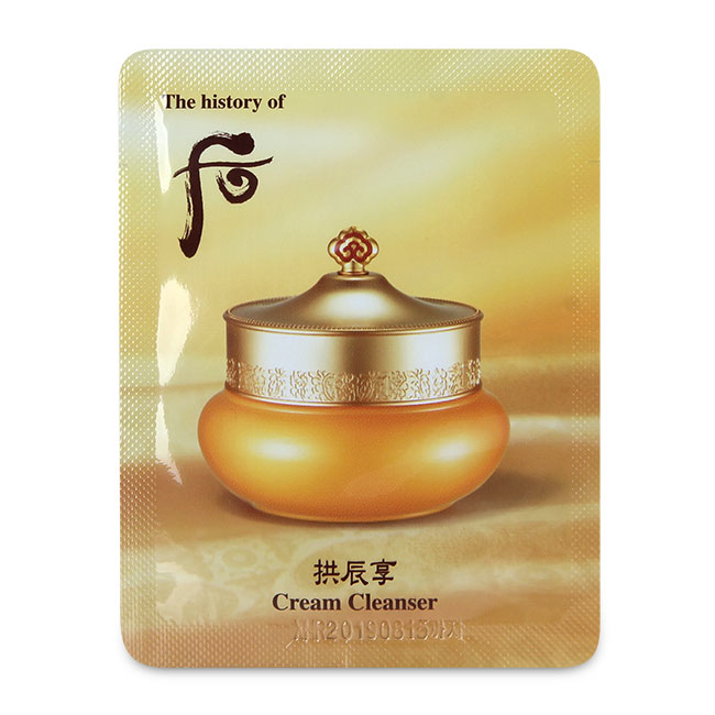 Combo 10 kem tẩy trang cân bằng da Whoo Cream Cleanser