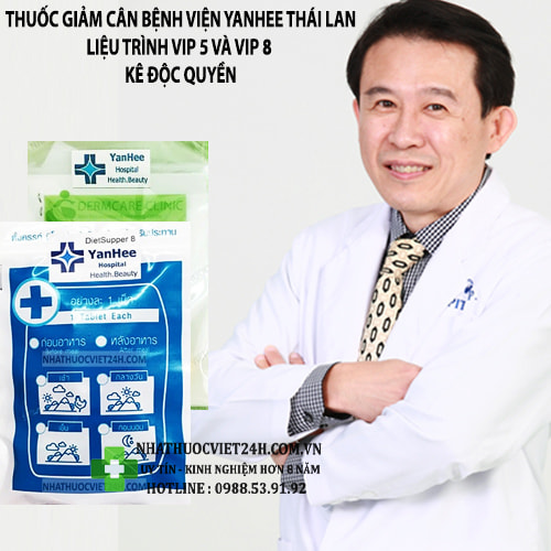 Liêu Trình Thuốc Giảm Bệnh Viện Yanhee Thái Lan