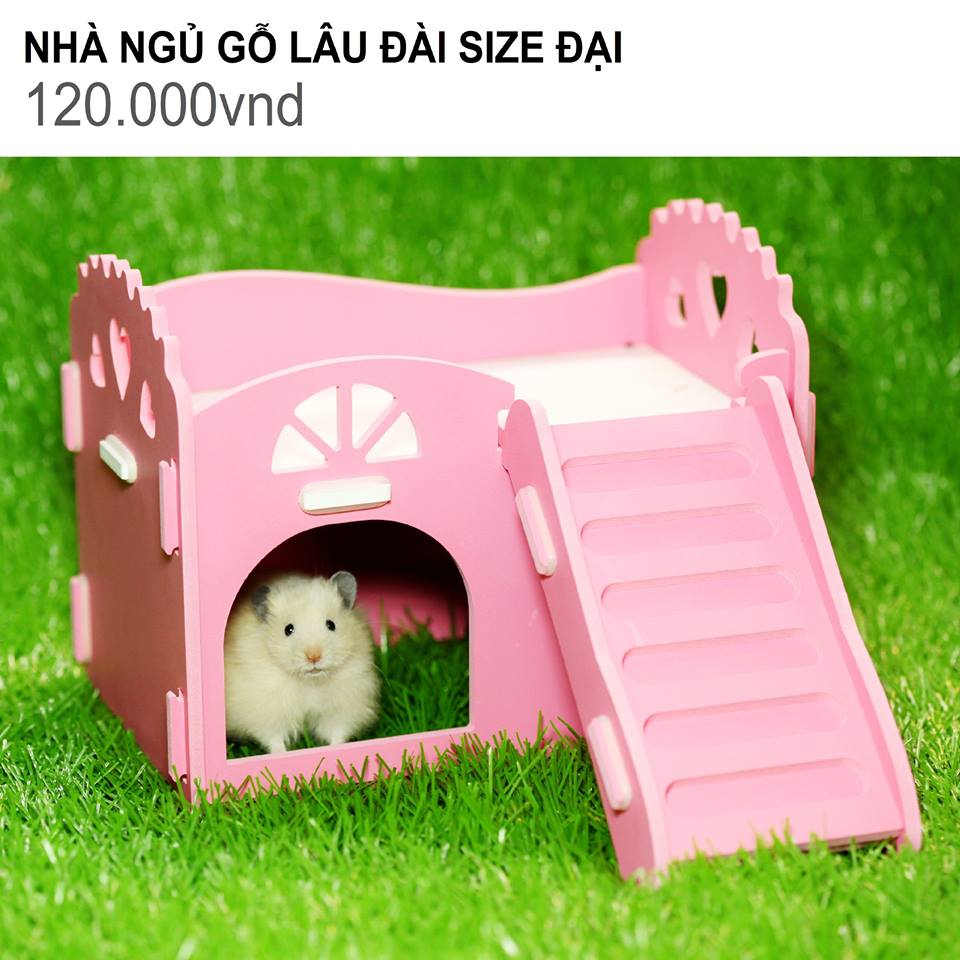 NHÀ NGỦ GỖ LÂU ĐÀI SIZE ĐẠI