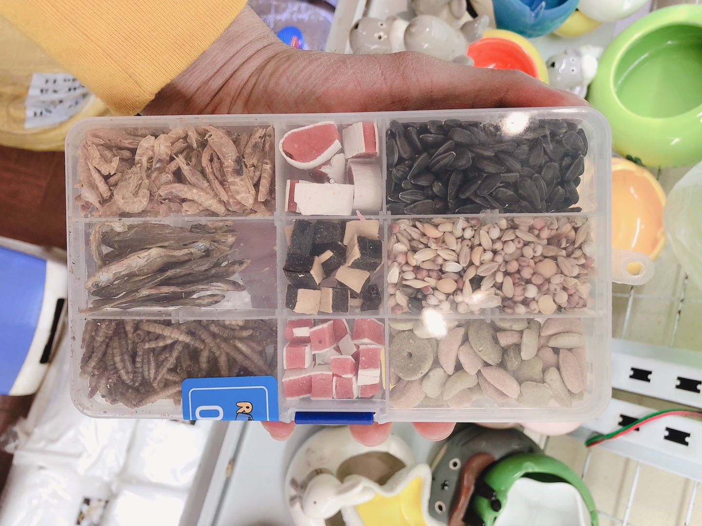 Thức ăn vặt bento 9 loại dinh dưỡng