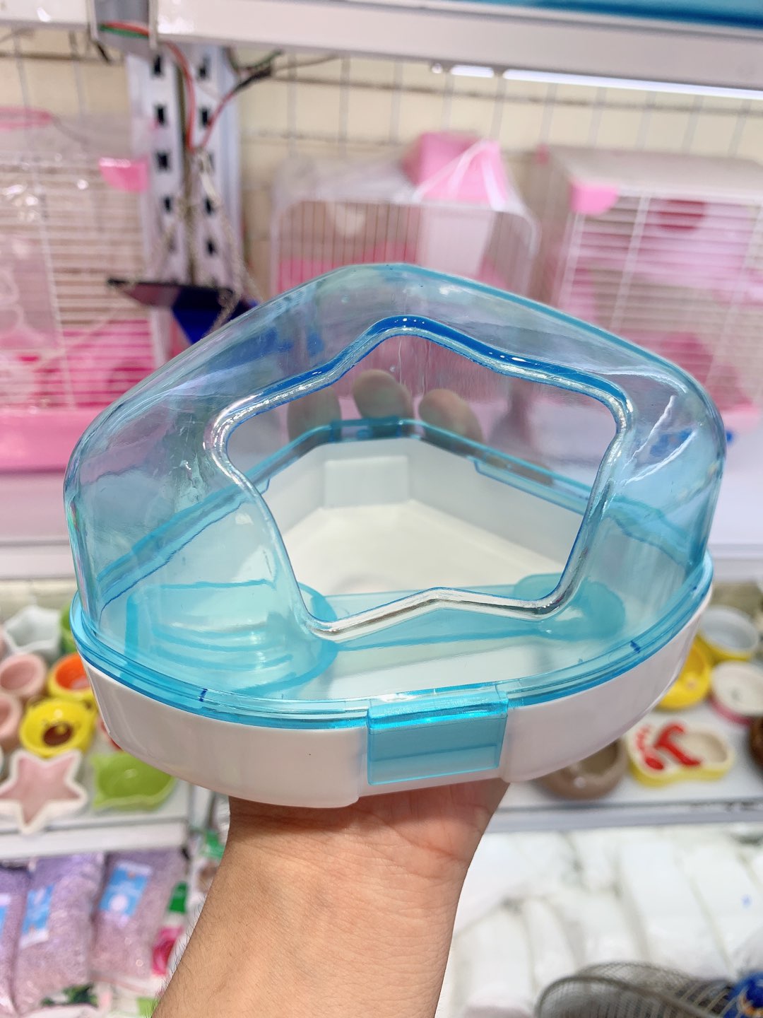 Nhà tắm mica ngôi sao