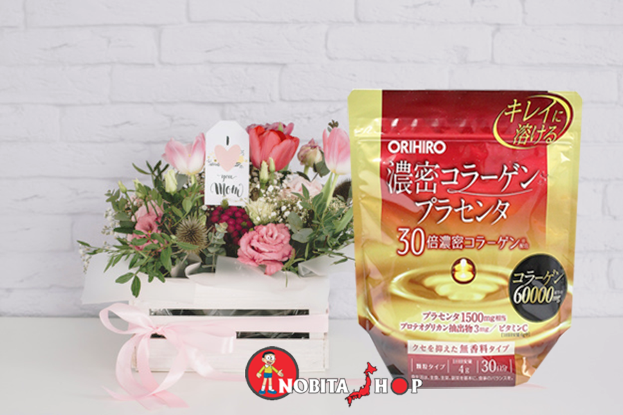Collagen Nhau Thai Heo Orihiro 60000MG